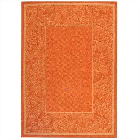 Safavieh 2 Ft. X 3 Ft. - 7 In. Accent- Indoor - Outdoor Courtyard Terracotta Natural Machine Made Rug CY2666-3202-2